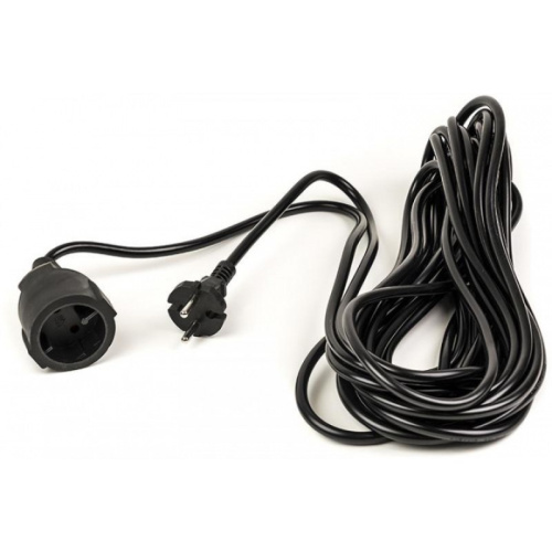 Удлинитель силовой У-10 10метров, провод ПВС 2х1,0 мм2, 1 литая розетка