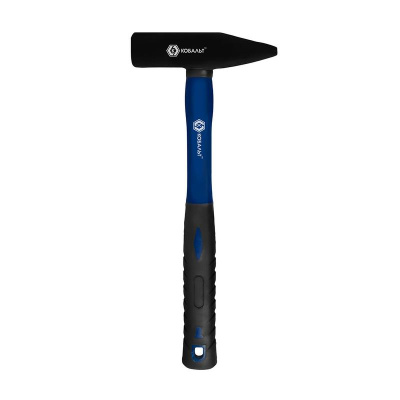 Молоток слесарный КОБАЛЬТ 1000 гр., фибергласовая рукоятка, резиновая защита рукоятки 924-917