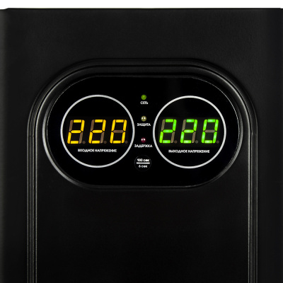 Стабилизатор напряжения QUATTRO ELEMENTI Stabilia 5000 W-Slim (5000 ВА, 140-270 В, настенный 917-810