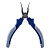 Длинногубцы КОБАЛЬТ мини 125 мм, CR-V (1 шт.) подвес 1/10***