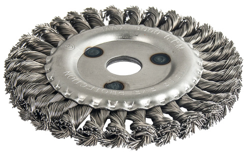 Кордщетка для МШУ радиальная витая ПРАКТИКА 150 х 22,2  мм (1шт.) блистер