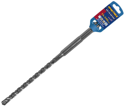 Бур SDS-MAX ПРАКТИКА 14 х 200/340 мм, КВАДРО, серия Эксперт,  по бетону
