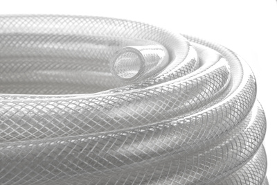 Шланг для воды садовый QUATTRO ELEMENTI Cristallino  5/8 25 метров, армированный, толщина стенки 3,0