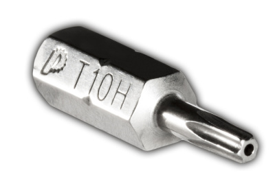 Бита отверточная ПРАКТИКА  "Профи"   Torx Tamper-10 х 25мм  (2шт), блистер