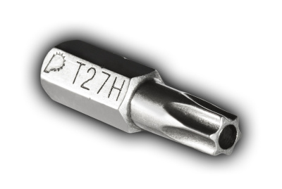 Бита отверточная ПРАКТИКА  "Профи"   Torx Tamper-27 х 25мм  (2шт), блистер