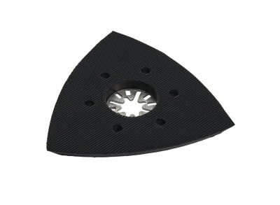 Насадка для МФИ ПРАКТИКА подошва дельта, VELCRO, 6 отверстий, для шлифлистов 93 мм