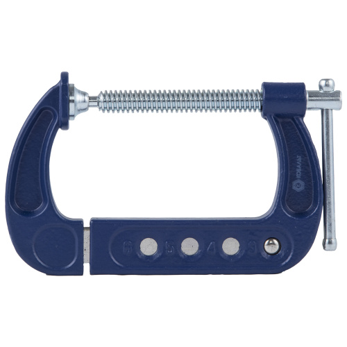 Струбцина G-образная раздвижная КОБАЛЬТ 75 - 150 мм* Струбцина G-образная раздвижная КОБАЛЬТ 75 - 150 мм*