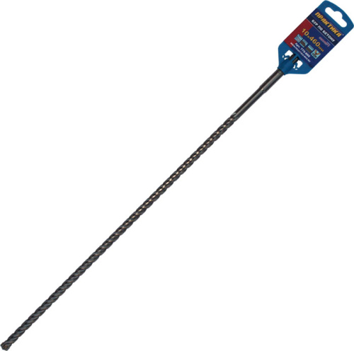 Бур SDS-plus ПРАКТИКА 10 х 460 мм, Х-тип серия "Эксперт" по бетону