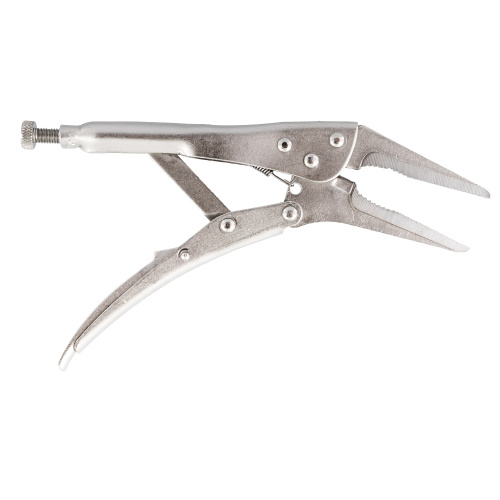 Клещи зажимные КОБАЛЬТ удлиненные губки, 225 мм, (1 шт.) подвес 1/6