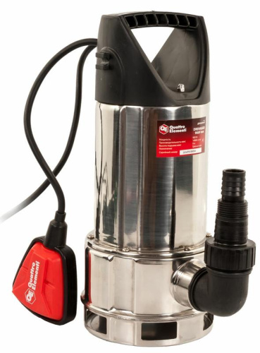 Дренажный насос QUATTRO ELEMENTI Drenaggio 900 F Inox (900 Вт, 14000 л/ч, для грязной, 9 м, 5,45кг