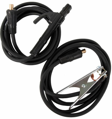 Комплект сварочных проводов QUATTRO ELEMENTI KIT-20 до 200 А, держатель, масса, провода 5+4 м,*