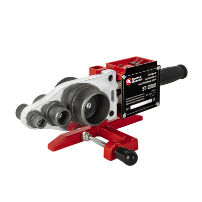 Сварочный аппарат д/пласт труб QUATTRO ELEMENTI ST-2000 (2000Вт,20-63мм,струбц,перч,уров,ножн,кейс)