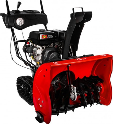 Снегоуборщик бензиновый DDE ST9072ET (двиг 9,0 л.с.,захват 34'', 6 вперёд/2 назад,овальные гусеницы)