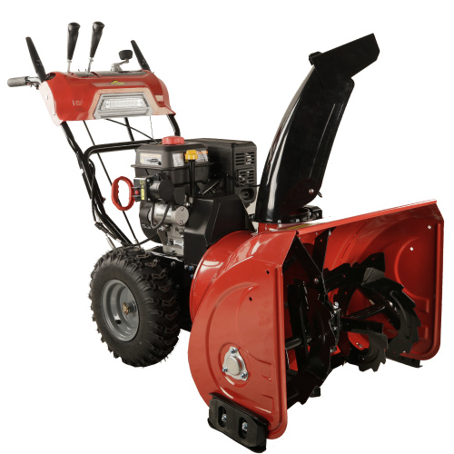 Снегоуборщик бензиновый DDE ST9071LE(двигLoncin"SnowEngine"9л.с.захват 28",+6/-2, кол- 15"эл.ст,фара