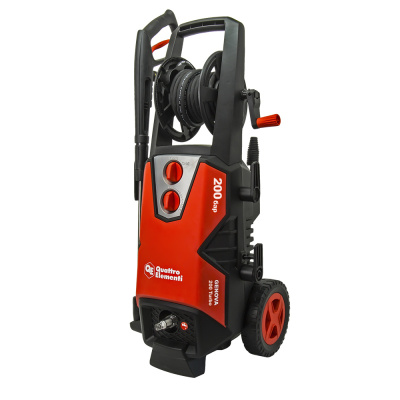 Мойка высокого давления QUATTRO ELEMENTI GENOVA 200 Turbo(2700Вт,200Бар,460 л/ч,Колеса, асинхронны