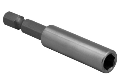 Переходник Удлинитель ПРАКТИКА магнитный держатель  60мм для бит 1/4" составной, (25шт), коробка Переходник Удлинитель ПРАКТИКА магнитный держатель  60мм для бит 1/4" составной, (25шт), коробка