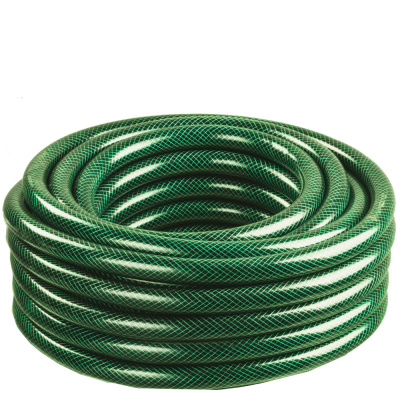 Шланг для воды садовый QUATTRO ELEMENTI  Smeraldo 1" 25 метров, армированный, толщина стенки 2,9 мм,