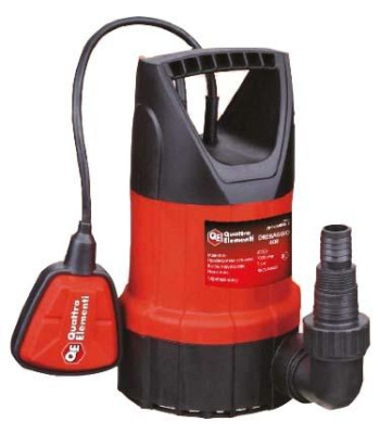 Дренажный насос QUATTRO ELEMENTI Drenaggio  300 (300 Вт, 5000 л/ч, для чистой,  6 м, 4,4кг)