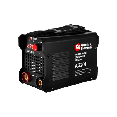 Аппарат электродной сварки QUATTRO ELEMENTI A 220i (220 А, электроды до 4.0 мм, дисплей)