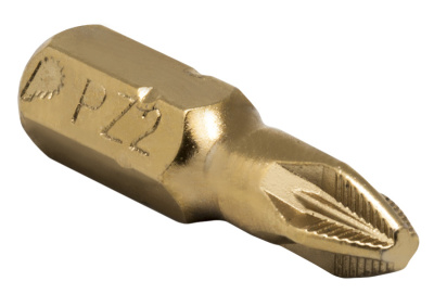 Бита отверточная ПРАКТИКА "Эксперт"   PZ-2 х 25мм Tin (1шт), блистер Бита отверточная ПРАКТИКА "Эксперт"   PZ-2 х 25мм Tin (1шт), блистер