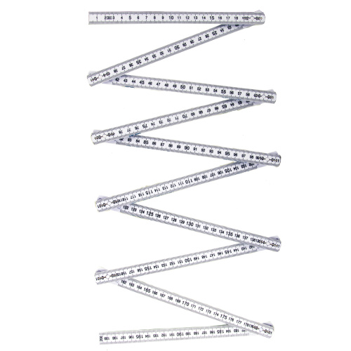 Линейка КОБАЛЬТ 2000 × 16 × 3,0 мм, складная, пластиковая, блистер