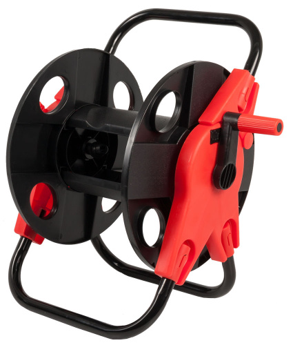 Катушка для садового шланга QUATTRO ELEMENTI малая без колес (шланг 1/2" - до 45 м, 3/4" - 30м)