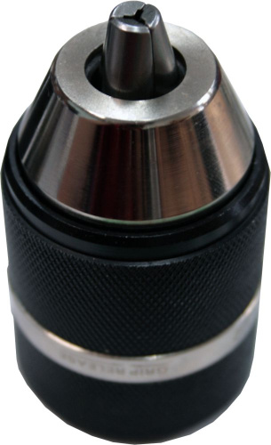 Патрон быстрозажимной ПРАКТИКА 13 мм, 1/2"-20UNF, цельнометаллический (1шт.) коробка  Патрон быстрозажимной ПРАКТИКА 13 мм, 1/2"-20UNF, цельнометаллический (1шт.) коробка