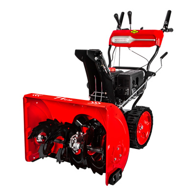 Снегоуборщик бензиновый DDE ST7071E(7,0л.с.,ширина71см,ск.+4/-1,кол.14",эл.старт,фара,упр.напанели)