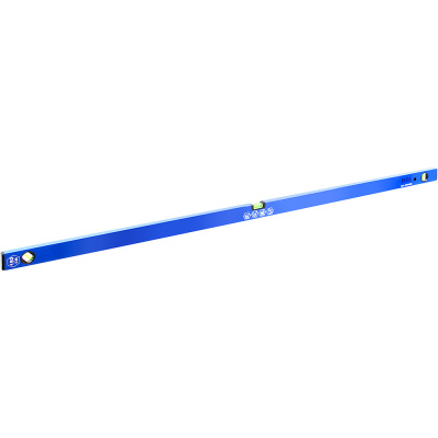 Уровень строительный КОБАЛЬТ Комфорт, 1500 мм, профиль 20 x 49 мм, 3 глазка, точность 1,0 мм/м