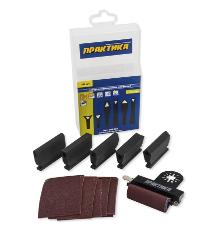 Набор насадок для МФИ ПРАКТИКА набор резиновых профилей 6 видов, 16 предметов