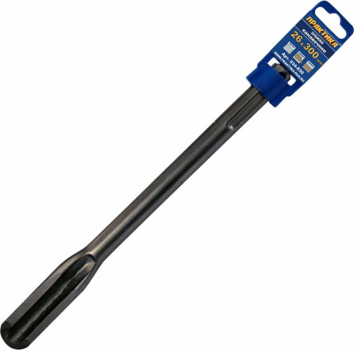 Зубило SDS-MAX канавочное ПРАКТИКА 26 х 300 мм (1шт.) клипса Зубило SDS-MAX канавочное ПРАКТИКА 26 х 300 мм (1шт.) клипса