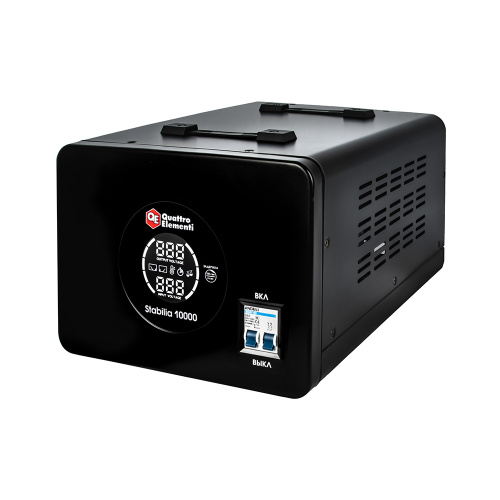 Стабилизатор напряжения QUATTRO ELEMENTI Stabilia 10000 (10000 ВА, 140-270 В) (917-704)