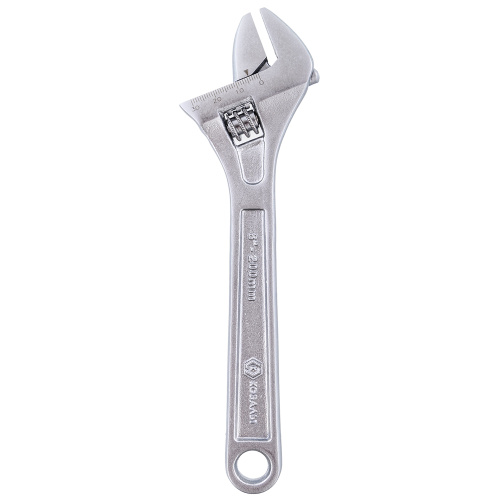 Ключ разводной КОБАЛЬТ 210 мм, ширина захвата 30 мм CR-V (1 шт.) блистер 1/6