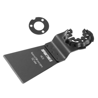 Насадка для МФИ ПРАКТИКА шабер прямой удлиненный, HCS, для снятия краски и др.,