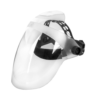 Щиток лицевой DDE прозрачный увеличенный