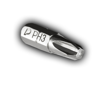 Бита отверточная ПРАКТИКА  "Профи"   PH-3 х 25мм  (2шт), блистер Бита отверточная ПРАКТИКА  "Профи"   PH-3 х 25мм  (2шт), блистер