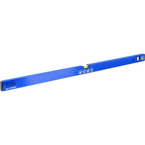 Уровень строительный КОБАЛЬТ Оптима,1000 мм, профиль 20 x 49 мм, 2 глазка, точность 1,0 мм/м Уровень строительный КОБАЛЬТ Оптима,1000 мм, профиль 20 x 49 мм, 2 глазка, точность 1,0 мм/м