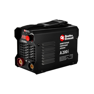 Аппарат электродной сварки QUATTRO ELEMENTI A 200i (200 А, электроды до 4.0 мм, дисплей)