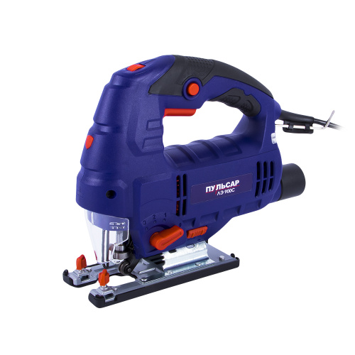 Лобзик электрический ПУЛЬСАР ЛЭ 900С (900Вт, 110мм, 0-3000 об/мин, маятн. ход, лазер и подсветка, 2,