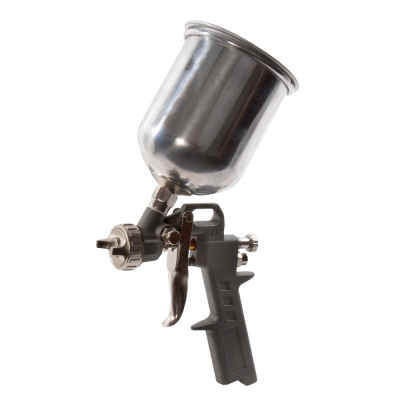 Краскопульт пневматический QUATTRO ELEMENTI с верхним бачком 600 мл,  сопло 1,5 мм, разъем EURO