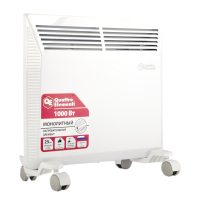 Нагреватель воздуха конвекторный QUATTRO ELEMENTI QE-1000KM (1 кВт).
