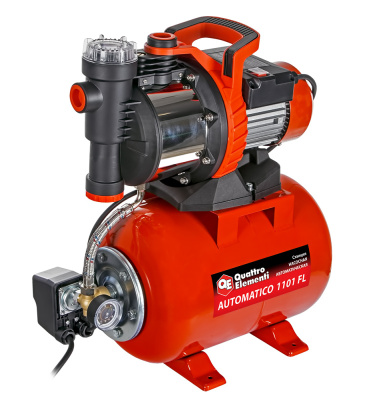 Насосная станция QUATTRO ELEMENTI Automatico 1101 FL (1100 Вт, 4200 л/ч, для чистой, 45 м, 15,4 кг)