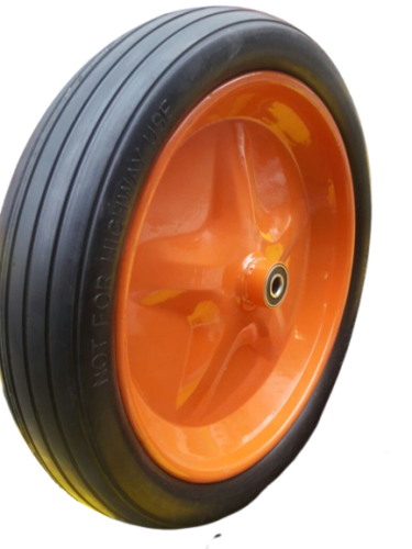 Колесо бескамерное 3,25-8/3.008-4 полиуретановое бескамерное д,20 мм