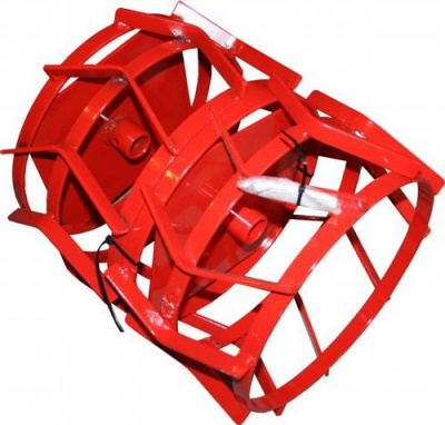 Грунтозацепы "вспашка" для DDE "Мустанг-1" (втулка СРЕДЯЯ, ф=380мм, три обруча, шир.=180мм)(втулка С