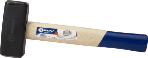 Кувалда КОБАЛЬТ 1500 г, деревянная рукоятка