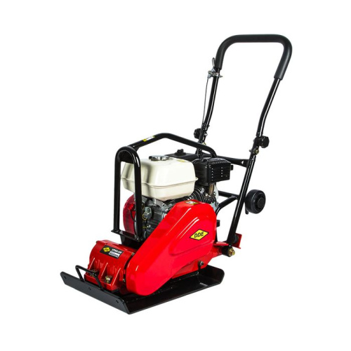 Виброплита прямоходная DDE VP60-HK (Honda GX160.5,5 л.с.,плита 500х360 мм,450 кв.м./час, 62 кг.КОЛЕС