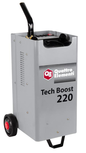 Пуско-зарядное устройство QUATTRO ELEMENTI Tech Boost 220 ( 12 / 24 Вольт, пуск до 200А)