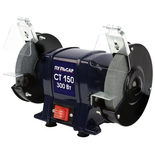 Станок точило ПУЛЬСАР СТ 150 (300Вт, диск 150x16x12,7мм 2950 об/мин)
