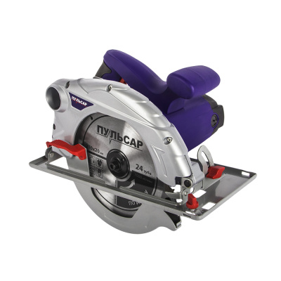 Пила дисковая ПУЛЬСАР ПД 210-1900 (1900Вт, 210х20мм, плавн. пуск, 70мм пропил, 7,5кг) (793-435)