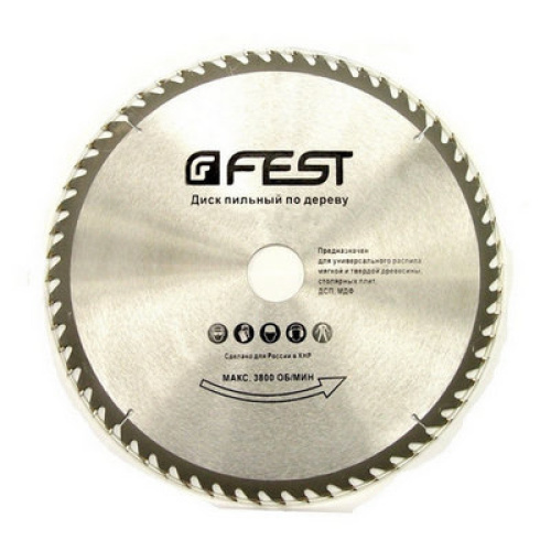 Диск пильный по дер FEST 125*24Т*22,2 для УШМ